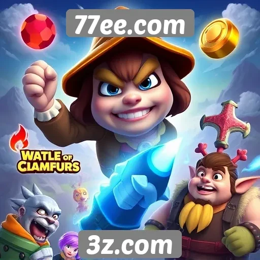 Destaques dos jogos disponíveis no 77ee.com