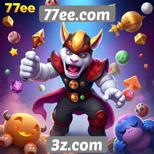 Exploração do portfólio de jogos disponíveis em 77ee.com